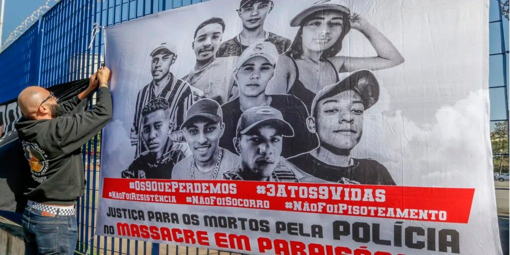 Chacina de Paraisópolis: PM diz não ter visto moto em imagens gravadas Chacina de Paraisópolis: PM diz não ter visto moto em imagens gravadas